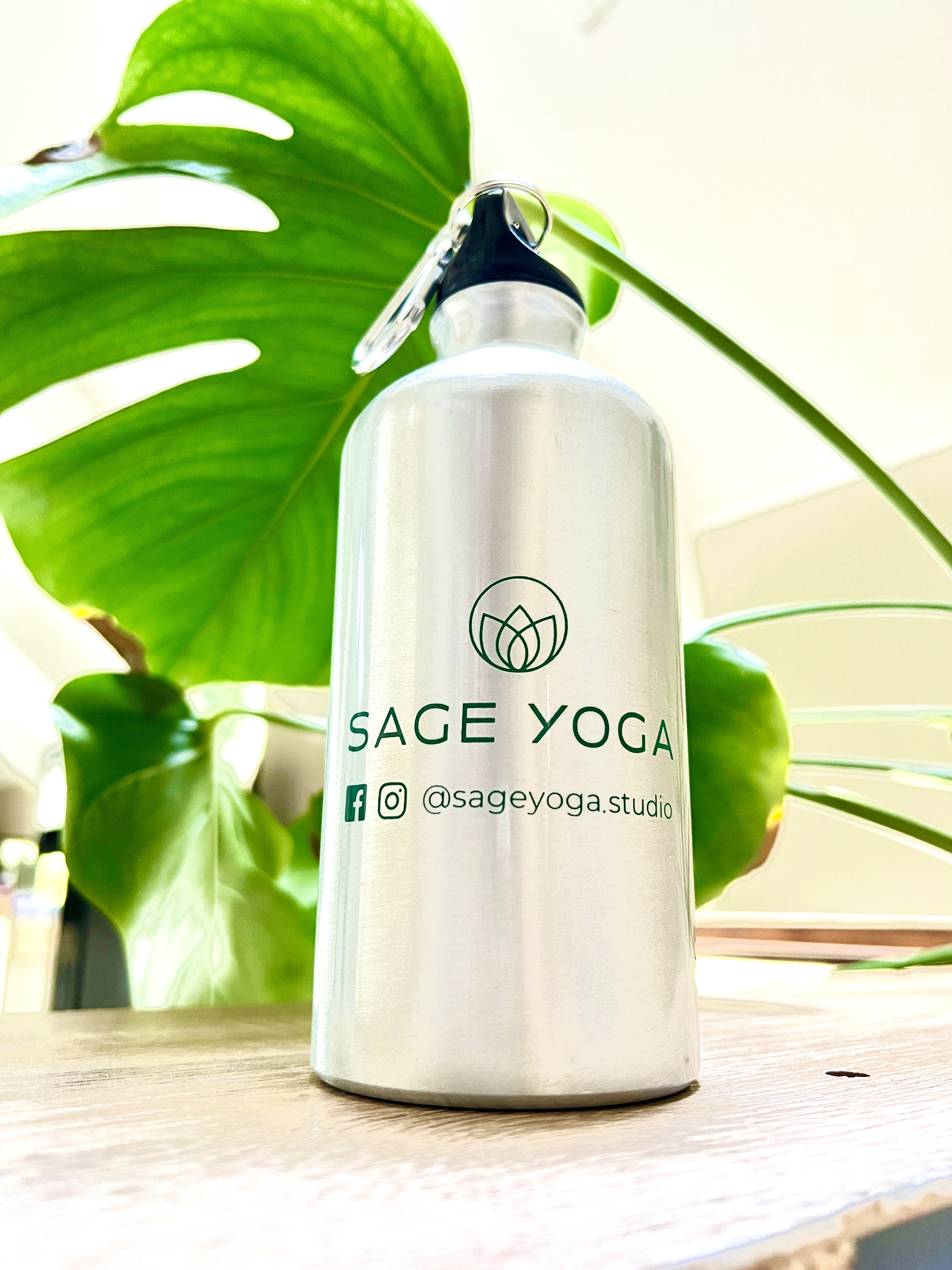 Sage Yoga studio signage